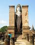 0390- fietsen Sukhothai Historical Park